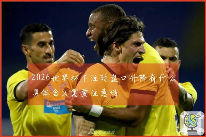 2026世界杯下注时盘口升降有什么具体含义需要注意吗