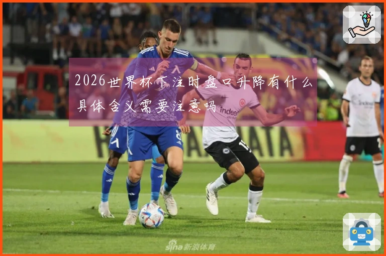 2026世界杯下注时盘口升降有什么具体含义需要注意吗