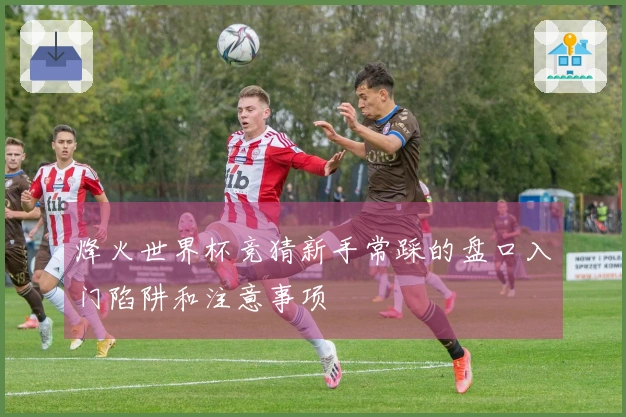 烽火世界杯竞猜新手常踩的盘口入门陷阱和注意事项