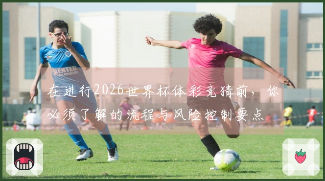 在进行2026世界杯体彩竞猜前，你必须了解的流程与风险控制要点